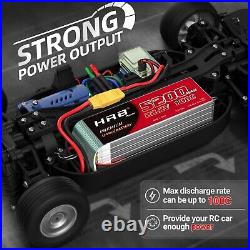 2×HRB 6S Lipo Battery 5200mAh 100C 22.2V for RC Car Helicopter Electrics Plane