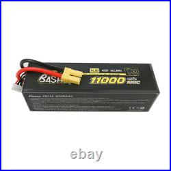 2x Gens Ace Bashing Pro 4s 14.8v 100C 11000mah Lipo Battery EC5 Plug For ARRMA