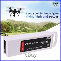 3 Pack 5400mAh 11.1V LiPO Battery for Yuneec Q500 Q500+ Typhoon 4K RC Quadcopter