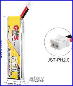 660mAh 3.8V LiPo Battery 90C/180C LiHV Battery for Emax Tinyha Eachines Trashcan
