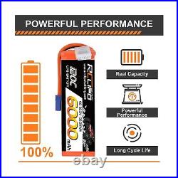 6S Lipo Battery 22.2V 120C 6000mAh Lipos with EC5 Connector RC Battery for RC