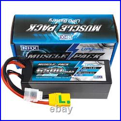 NHX Muscle Pack 4S 14.8V 6500mAh 100C Lipo Battery with XT90 / EZPRO AC Charger