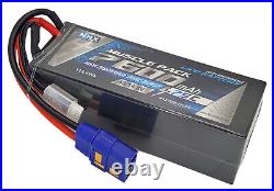 NHX Muscle Pack 4S 14.8V 7600mAh 75C Hard Case Lipo Battery (2) with QS8 Connector