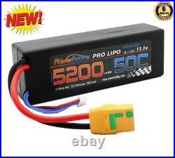 Powerhobby 3S 11.1V 5200mAh 50C Lipo Battery w XT90 Plug 3-Cell Hard Case (2)