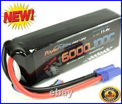 Powerhobby 3S 11.4V HV 6000mAh 100C Lipo Battery Pack w EC5 Plug 3-Cell (2)