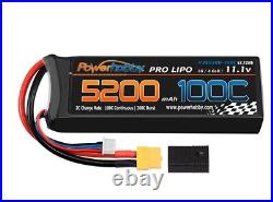 Powerhobby 3s 11. V 5200mah 100C 200C Lipo Battery w XT60 + Adapter (2)