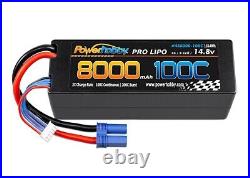 Powerhobby 4s 14.8V 8000MAH 100C Lipo Battery w EC5 Plug Hard Case (2)