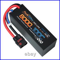 Powerhobby 4s 14.8V 8000MAH 100C Lipo Battery w QS8 Plug Hard Case 8AWG (2)