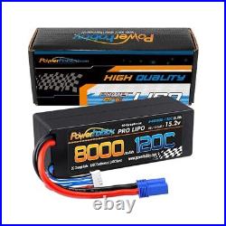 Powerhobby 4s 15.2V 8000MAH 120C HV + GRAPHENE Lipo Battery EC5 Plug Hard Case