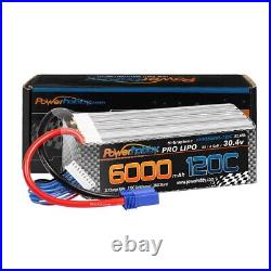Powerhobby 8s 30.4v 6000mah 120c Graphene + Hv Lipo Battery W Ec5 Plug