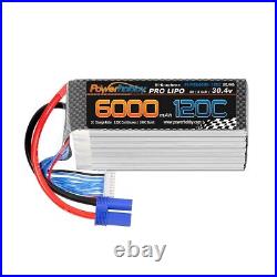 Powerhobby 8s 30.4v 6000mah 120c Graphene + Hv Lipo Battery W Ec5 Plug