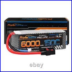 Powerhobby XTREME 4S 14.8V 6000mah 150C-300C Lipo Battery W QS8 Plug 8AWG
