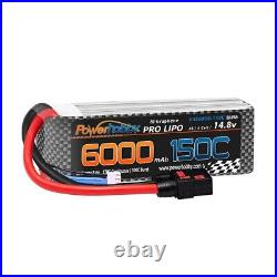 Powerhobby XTREME 4S 14.8V 6000mah 150C-300C Lipo Battery W QS8 Plug 8AWG