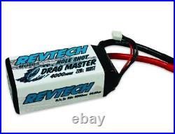 RevTech Hole Shot Drag Master 3S 11.1v 4000mAh 220C Drag Racing Lipo Battery