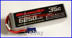 RoaringTop LiPo Battery Pack 35C 6250mAh 6S 22.2V with EC5 Plug