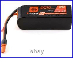 Spektrum 22.2V 5000mAh 6S 100C Smart RC LiPo Battery G2 IC5 / EC5 SPMX56S100