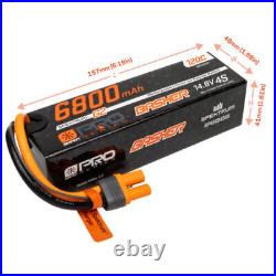 Spektrum SPMXB4S68 14.8V 6800mAh 4S 120C Smart G2 Pro Basher LiPo Battery IC5