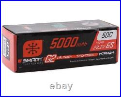Spektrum Smart 5000mAh 6S 22.2V G2 RC Airplane LiPo Battery 50C IC5 SPMX56S50