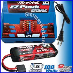 Traxxas 2872x 5000MAH 3s LiPO Battery and 2972 EZ-PEAK DUAL charger