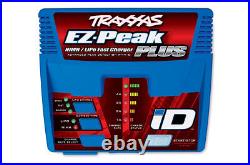 Traxxas EZ-Peak Plus Fast Charger with ID 3S 11.1V 25C 6400mAh Lipo Battery